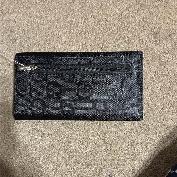 Black Monogram Wallet - Picture 2 of 5